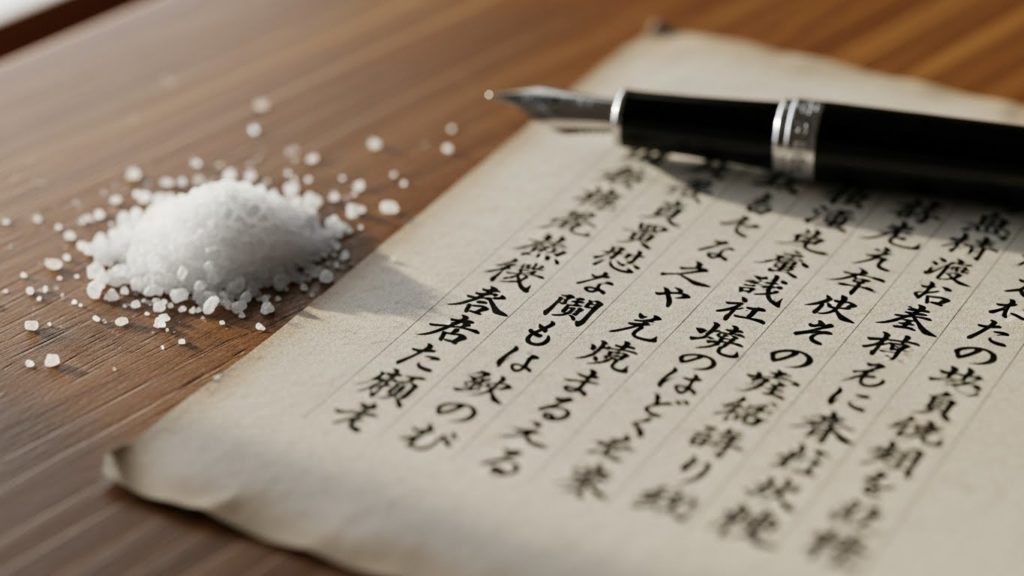 塩まじないの書き方