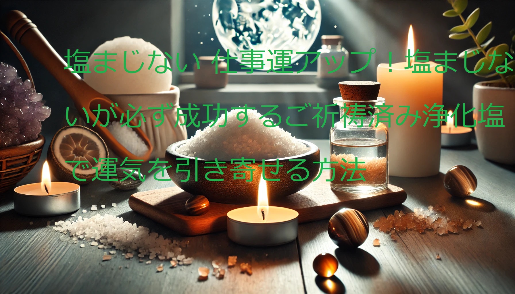 塩まじない 仕事運