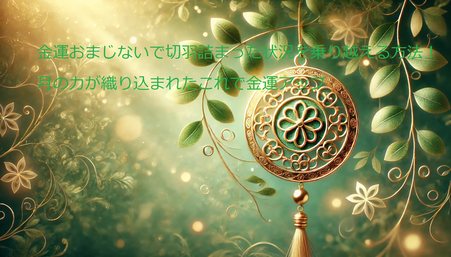 金運 おまじない 切羽詰まった