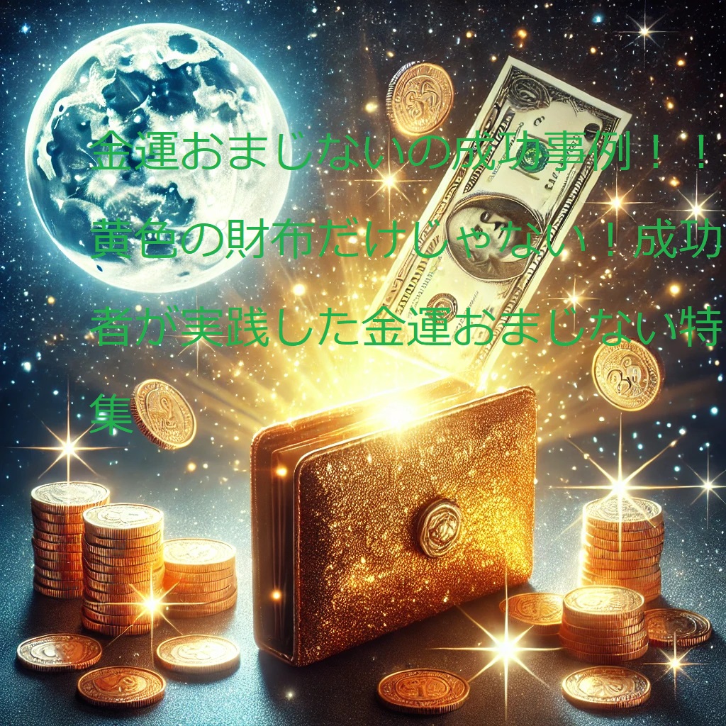 金運おまじないの成功事例