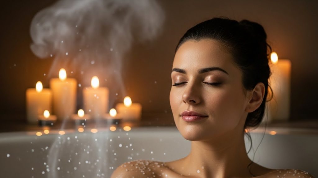 バスソルトで心身を浄化するリラックスタイム