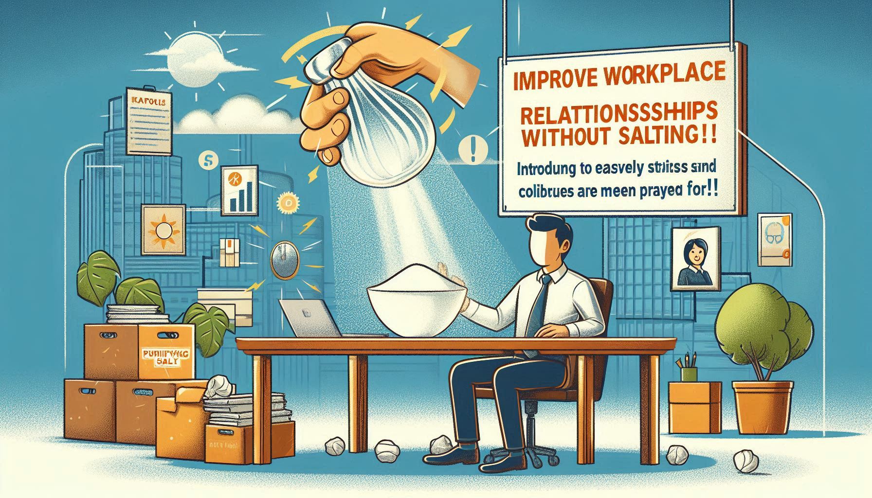 塩まじない 職場 人間関係 効果