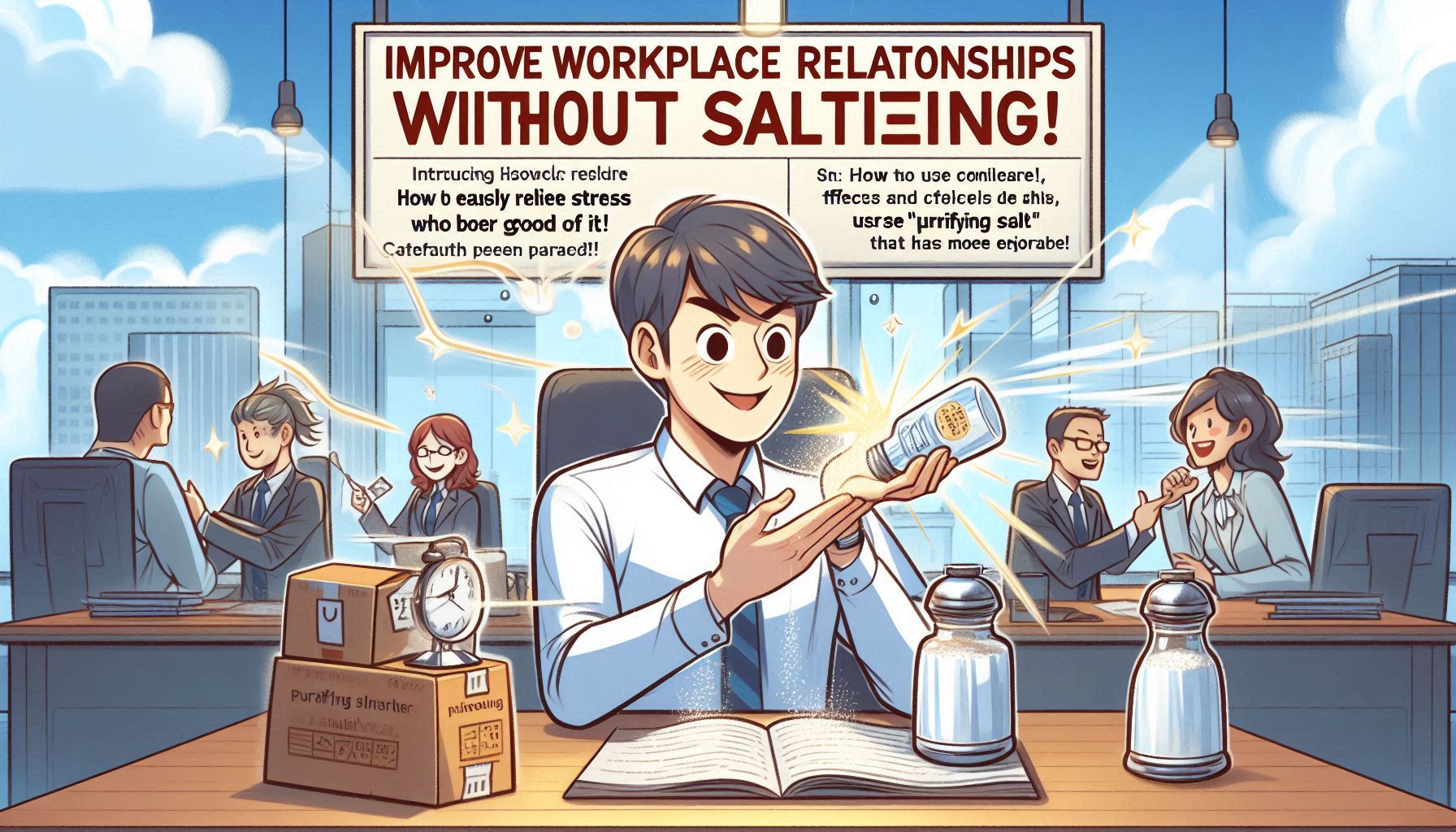 塩まじない 職場 人間関係 効果