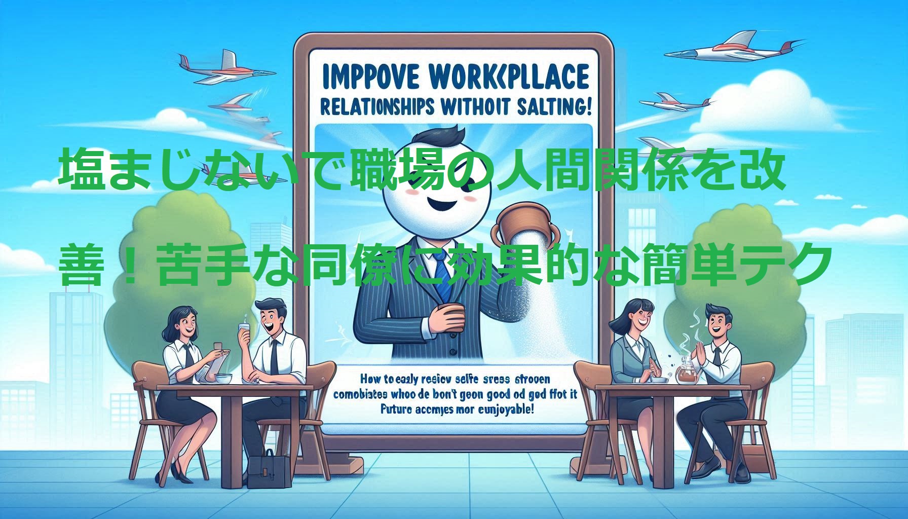 塩まじない 職場 人間関係 効果