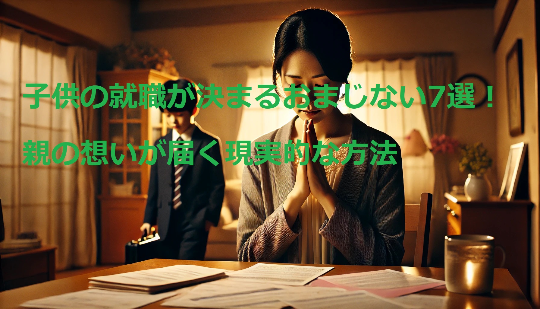 子供 の 就職が 決まる おまじない,