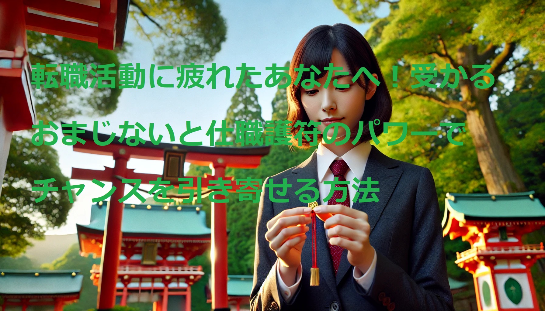 転職 受かる おまじない,