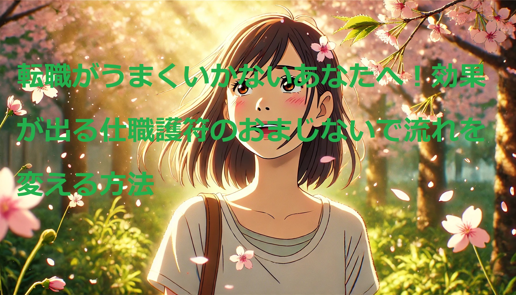 転職 おまじない