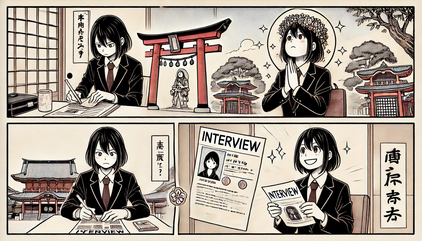 転職 受かる おまじない,