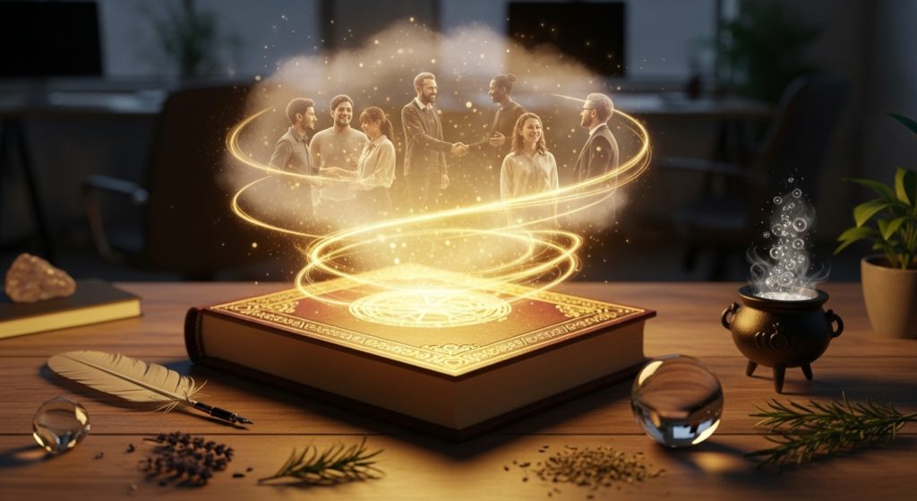 職場の人間関係を改善するおまじない