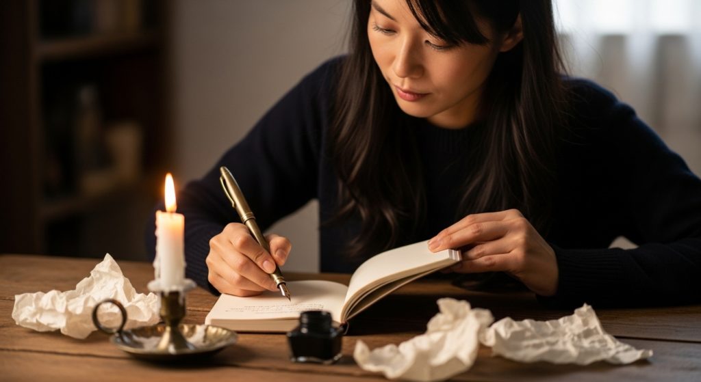 紙とペンで未来を書き換えるおまじない