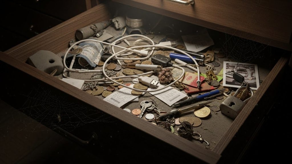 古いお守りを溜め込んでいる運気が停滞した場所