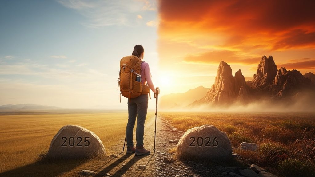 2026年の激しい運気に備えて装備を整える女性