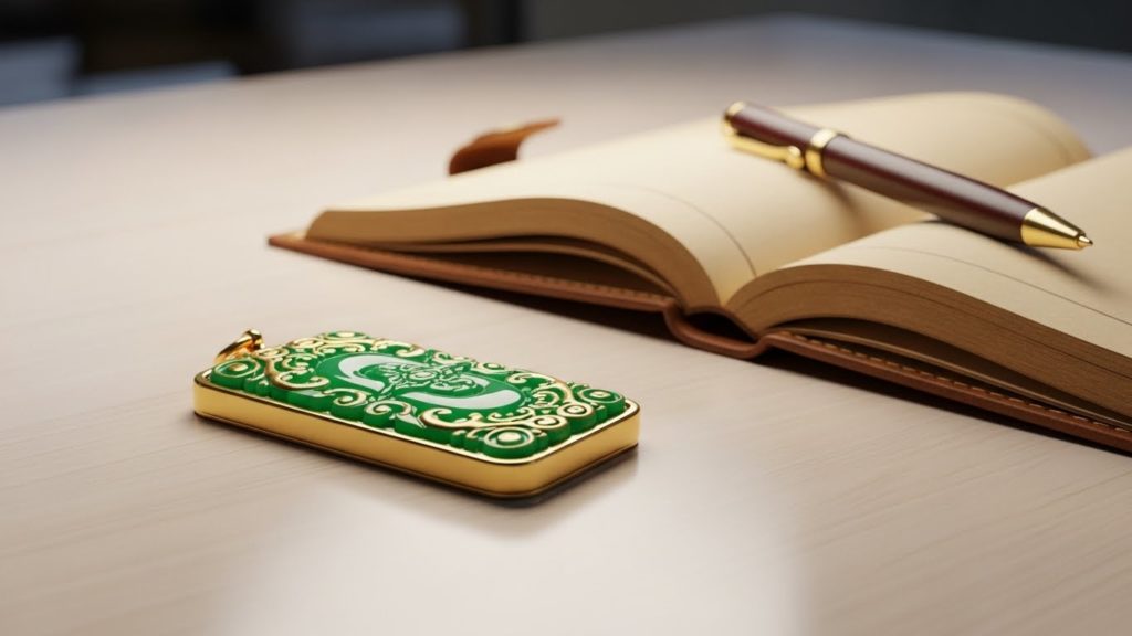 月花殿の護符と感謝日記、ポジティブな習慣のイメージ